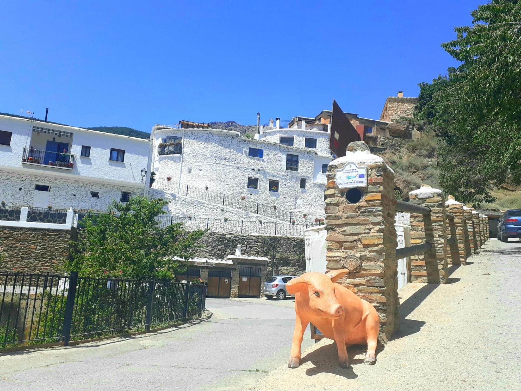 La Casa De La Bombilla Verde Trevelez Bagian luar foto