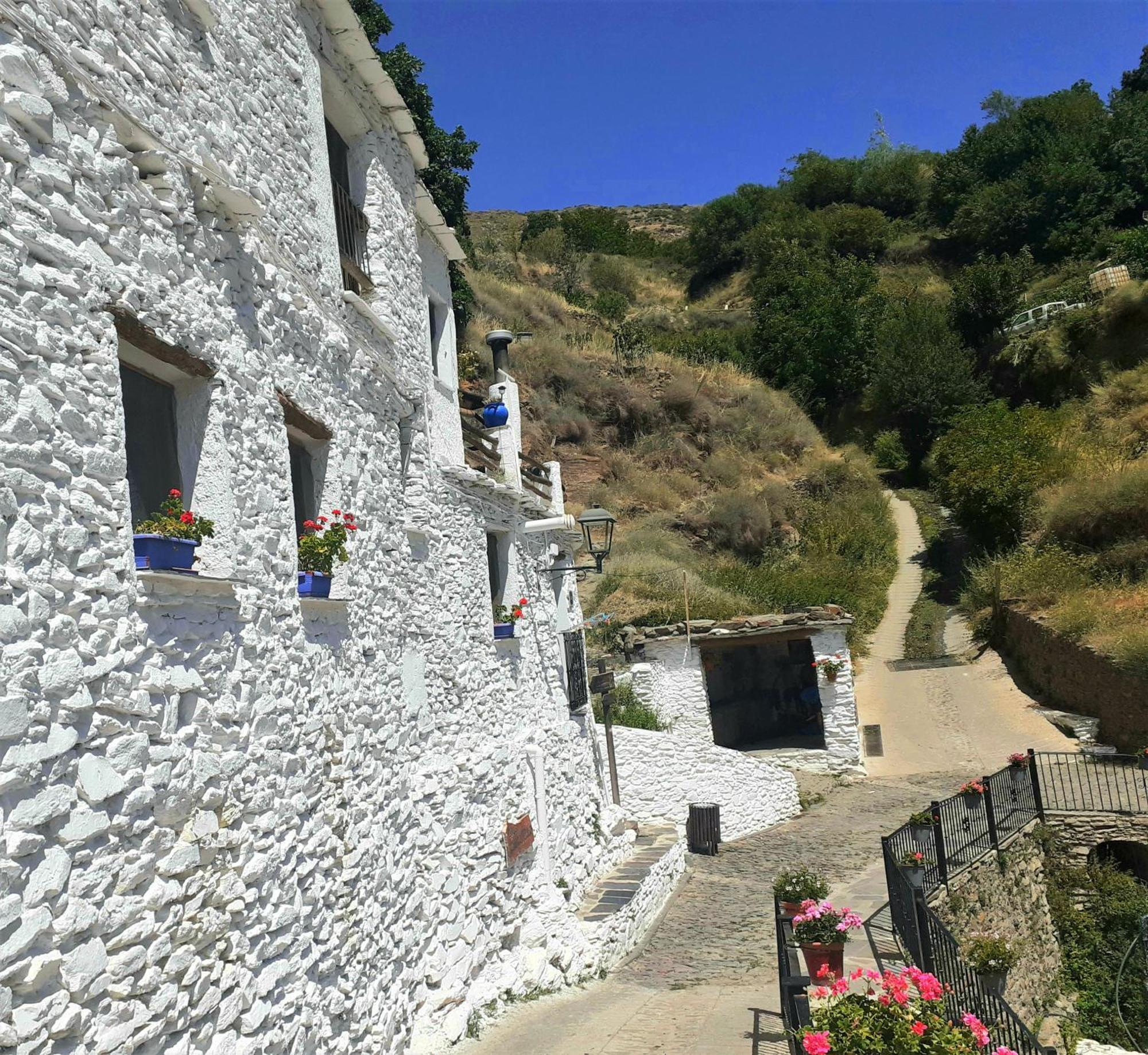 La Casa De La Bombilla Verde Trevelez Bagian luar foto